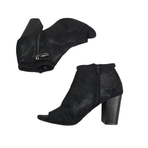 Simply Vera Vera Wang Melbourne Peep Toe Booties - Picture 2 of 8